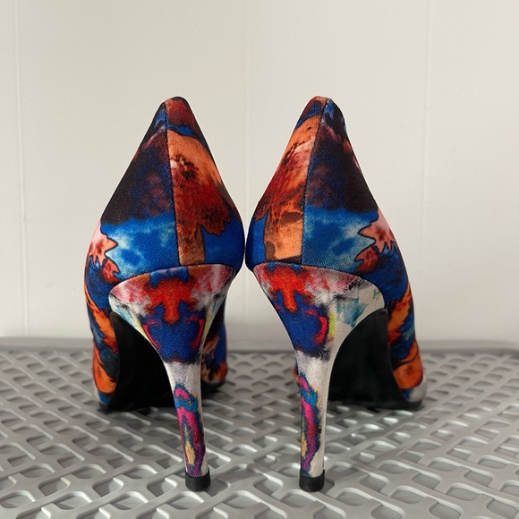 Nine west multicolored heels - Picture 3 of 4